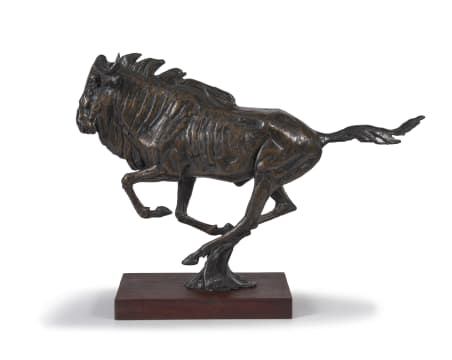 Arend Eloff; Galloping Wildebeest