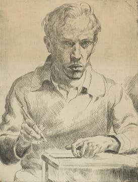 François Krige; Self Portrait