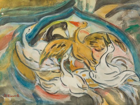 Alice Tennant; Birds on Water