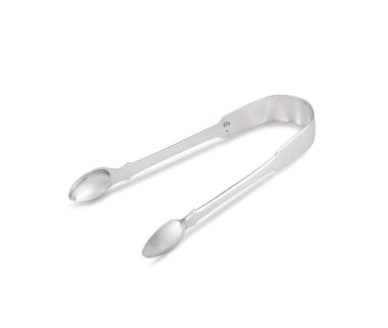 A pair of Cape silver sugar tongs, possibly Johannes Matthias Lotter, 18th century