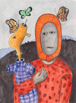 Colbert Mashile; Figures and Butterflies