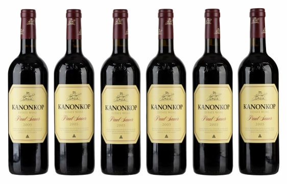 Kanonkop; Paul Sauer; 2005; 6 (1 x 6); 750ml