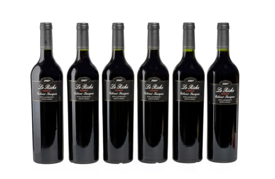 Le Riche; Cabernet Sauvignon Reserve; 2007; 6 (1 x 6); 750ml