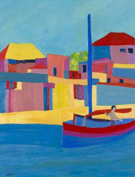 Trevor Coleman; Village Fishing Boat