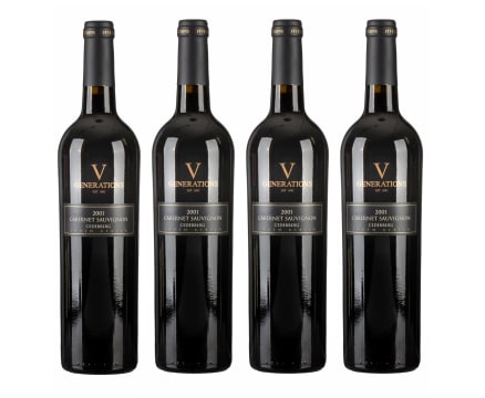 Cederberg; Five Generations Cabernet Sauvignon; 2001; 4 (1 x 4); 750ml