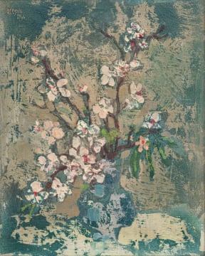 Gregoire Boonzaier; Blossoms in a Vase
