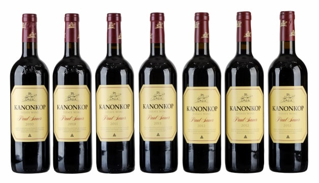 Kanonkop; Paul Sauer Vertical; 2010 - 2012; 7 (1 x 7); 750ml