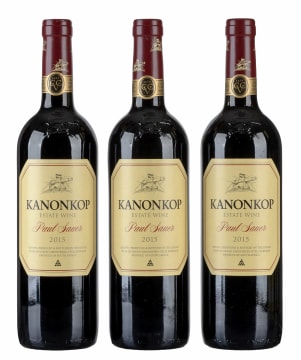 Kanonkop; Paul Sauer; 2015; 3 (1 x 3); 750ml