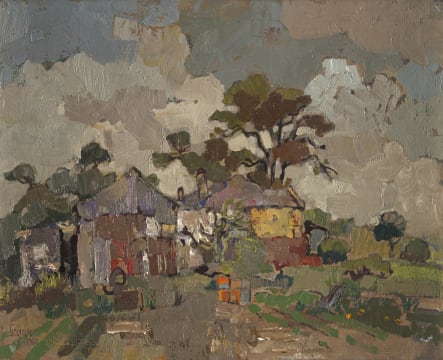Gregoire Boonzaier; Houses and Trees