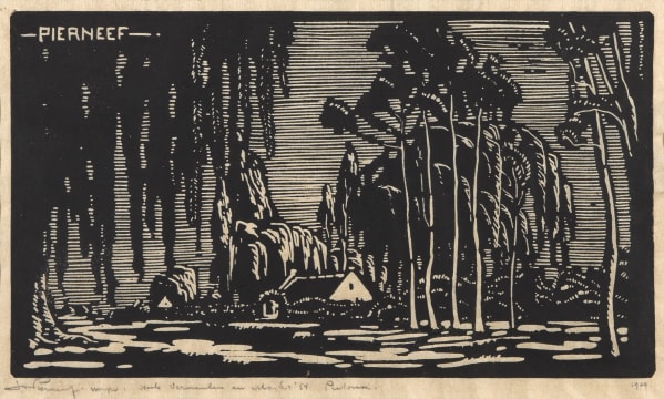 Jacob Hendrik Pierneef; House Vermeulen on Market St, Pretoria (Nilant 31)