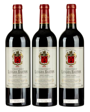 Langoa Barton; Saint-Julien; 2002; 3 (1 x 3); 750ml
