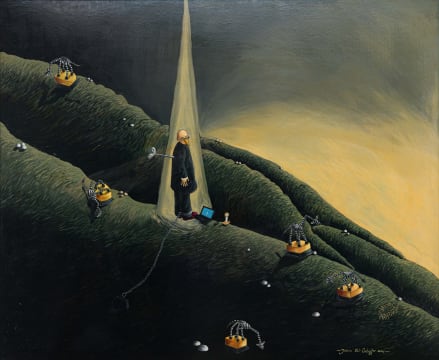Zonia Nel-Scheffer; Untitled (Toys in a Landscape)