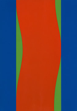 Claude van Lingen; Untitled (Red, Blue and Green)