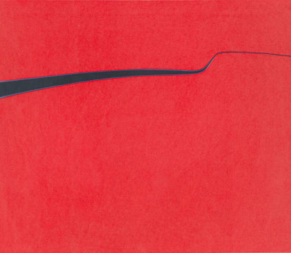 Claude van Lingen; Untitled (Red and Black)