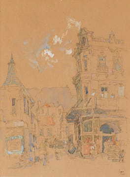 Gregoire Boonzaier; Street Scene