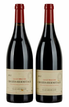 Alain Graillot; La Guiraude Crozes-Hermitage; 2012; 2 (1 x 2); 750ml