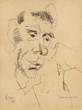Gregoire Boonzaier; Rose-Innes Skets (Sketch of Alexander Rose-Innes)