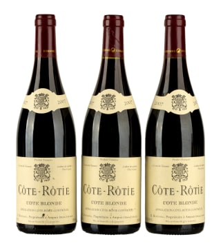 Rene Rostaing; Côte Rôtie Côte Blonde; 2007; 3 (1 x 3); 750ml
