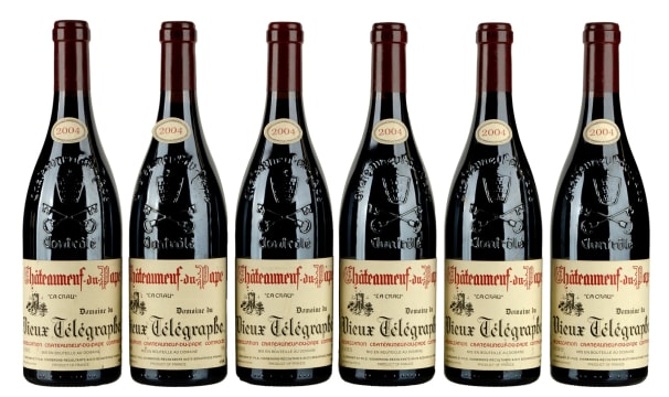 Vieux Télégraphe; Châteauneuf-du-Pape La Crau; 2004; 6 (1 x 6); 750ml