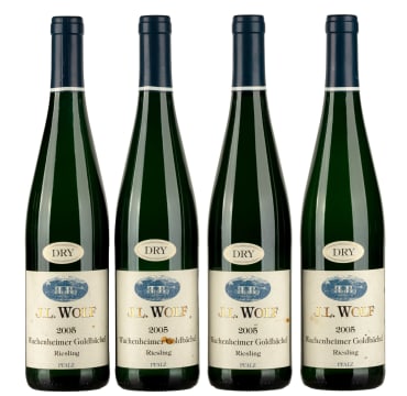 JL Wolf; Wachenheimer Goldbächel Riesling; 2005; 4 (1 x 4); 750ml