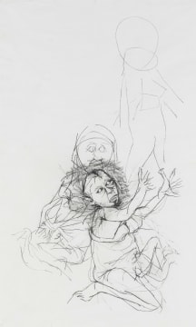 Zwelidumile Geelboi Mgxaji Mslaba 'Dumile' Feni; Woman with Child