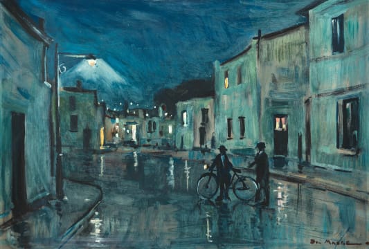 Don (Donald James) Madge; Night Street Scene