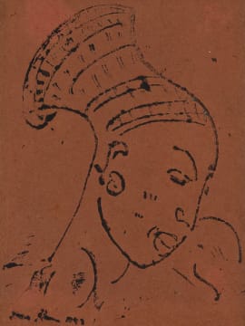 Irma Stern; Portrait of an African Woman