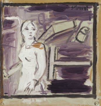 Simon Stone; Figural Composition