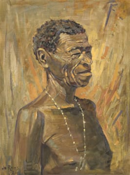 Jo Roos; Portrait of a Man