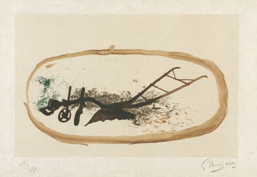 Paul Braque Epreuve d'artiste リトグラフ georges-braque-the-plough-1960