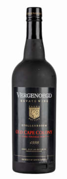 Vergenoegd; Old Cape Colony Cape Vintage Port; 1998; 1 (1 x 1); 750ml
