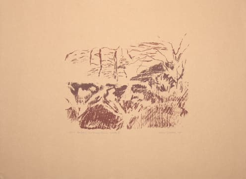Alice Goldin; Below The Mountain, State I