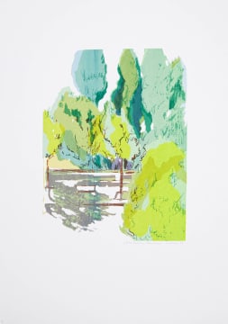 Alice Goldin; Parisian Treescape