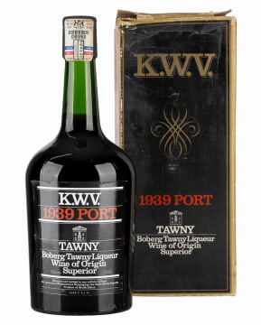 KWV; Tawny Port; 1939; 1 (1 x 1); 750ml