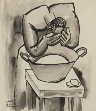 Peter Clarke; Cleaning Up