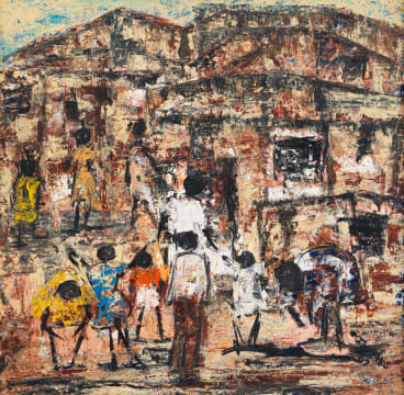 Joe Maseko; Township Scene