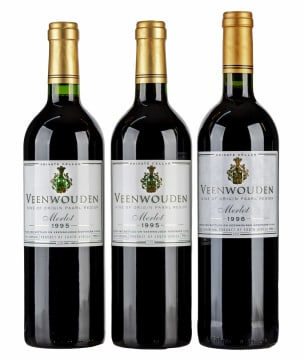Veenwouden; Merlot; 1995, 1998; 3 (1 x 3); 750ml