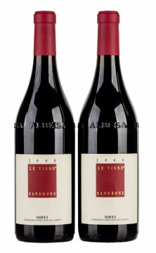 Sandrone; Luciano Barolo La Vigne; 2008; 2 (1 x 2); 750ml
