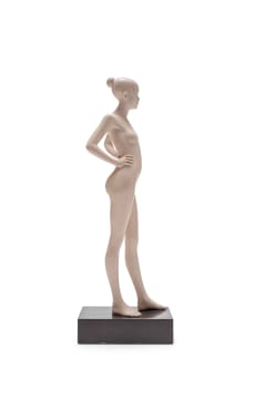 Anton Momberg; Girl Standing, Hands on Hips, Left Leg Forward