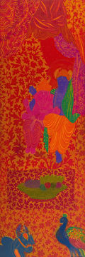 Andrew Verster; Untitled (Figures, Textiles and Deities)