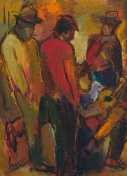 Kenneth Baker; Figures with Musician