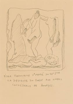 Alexis Preller; La Descente du Christ aux Limbes (The Descent of Christ into Limbo)