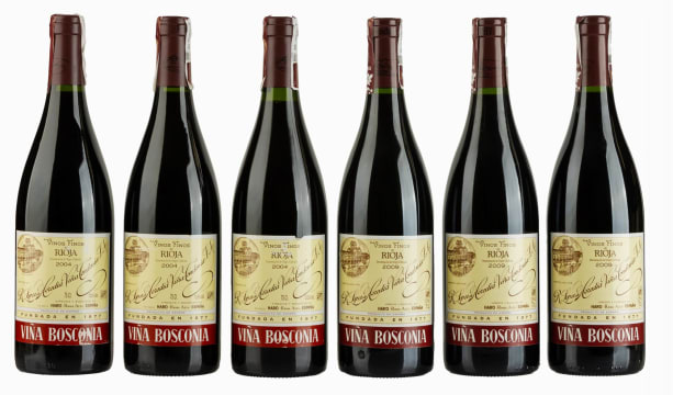 Lopez de Heredia; Viña Bosconia Reserva; 2004, 2009; 6 (2 x 3); 750ml