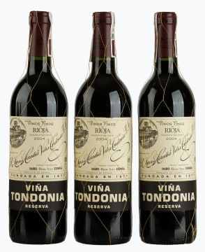 Lopez de Heredia; Viña Tondonia Reserva; 2004; 3 (1 x 3); 750ml