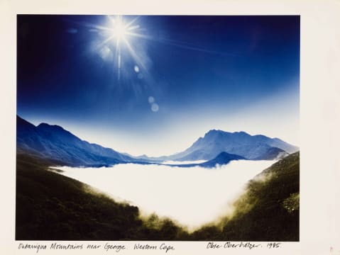 Obie Oberholzer; Outaniqua (sic) Mountains near George. Western Cape.