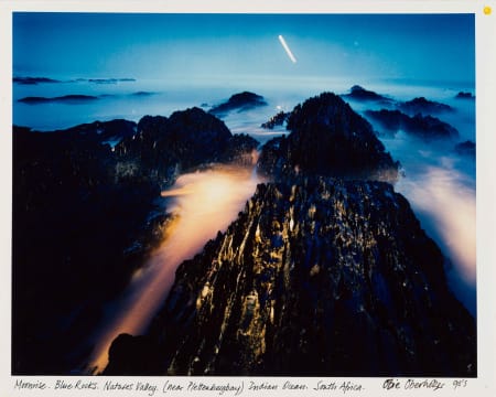 Obie Oberholzer; Moonrise. Blue Rocks. Natures Valley (Near Plettenbergbay) Indian Ocean. South Africa.