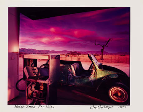 Obie Oberholzer; Solitair (sic) Station. Namibia.