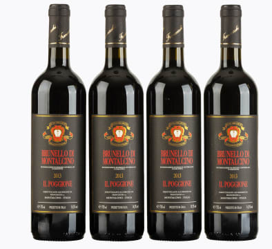 Il Poggione; Brunello di Montalcino; 2013; 4 (1 x 4); 750ml