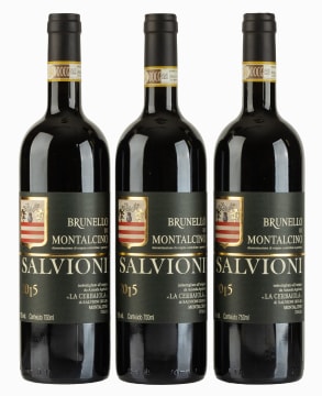 Salvioni; Brunello di Montalcino; 2015; 3 (1 x 3); 750ml