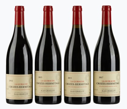 2012, 2015, 2017 La Guiraude Crozes-Hermitage 4 (1 x 4